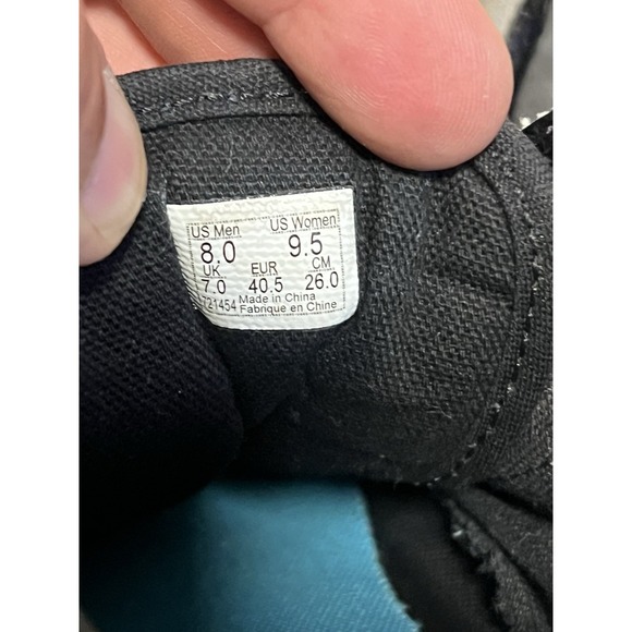 Vans Old Skool Bolt Cyan Sky Blue Black Bolt Lightning Men's Sz‎ 8 - Women's 9.5 - Picture 6 of 8